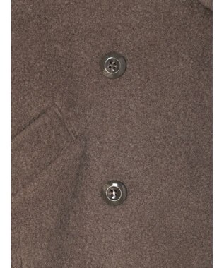 earth music&ecology ＢＩＧカラーコクーンコート Mocha