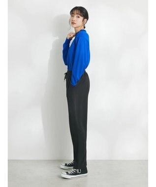 CRAFT STANDARD BOUTIQUE ストレッチカラーイージーパンツ Black