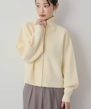 AMERICAN HOLIC ZIPハイネックカーディガン