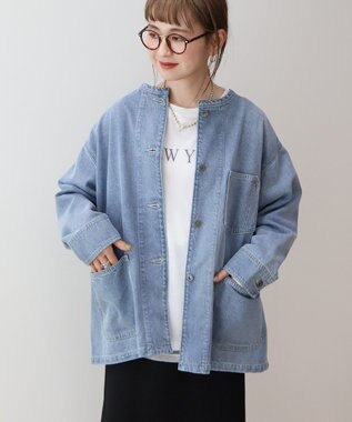 AMERICAN HOLIC デニムカバーオール Light Indigo