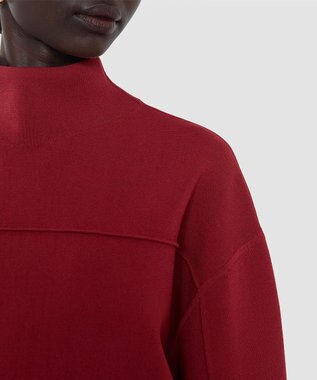 JOSEPH コンパクトミラノ　ニットトップ Cherry