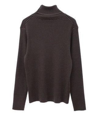 AMERICAN HOLIC バイパチリブタートルネックニットプルオーバー Red