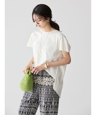 AMERICAN HOLIC バックレイヤードカットプルオーバー Off White