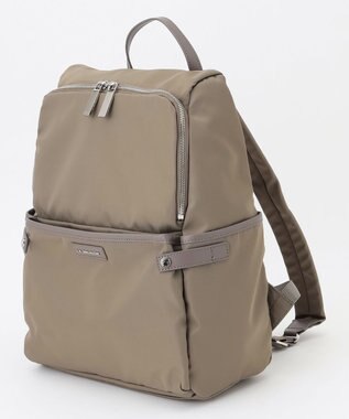 LA BAGAGERIE 【撥水ナイロン】ベーシックリュック グレージュ