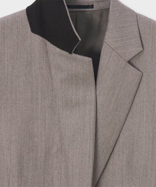 Paul Smith カシミアブレンド フランネル ジャケット グレイッシュベージュ