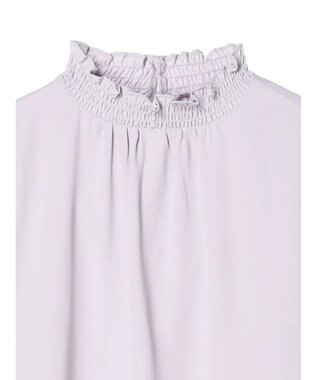 earth music&ecology シャーリングブラウス Light Pink