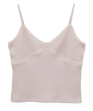 earth music&ecology アイレットレースキャミ