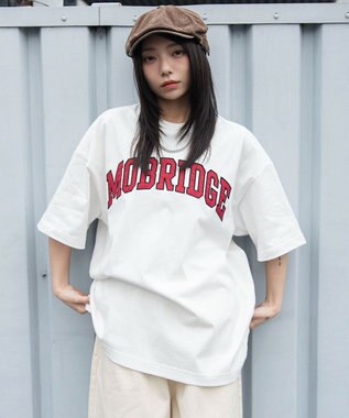 WEGO 【ユニセックス着用ITEM】アクセ付きグラフィックT（SS） ホワイト