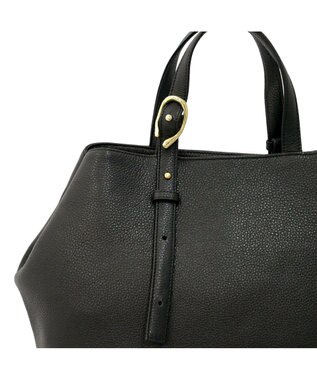 IBIZA アセアーダ　牛革　ハンドバッグ(M) 黒