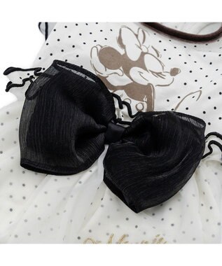 PET PARADISE ディズニー ミニーマウス クール ワンピース 《ドット柄》 小型犬 ホワイト