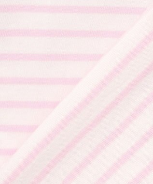 組曲 KIDS 【80-100㎝】 フルーティーボーダーTシャツ ピンク