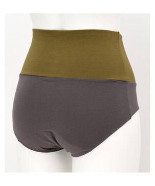 une nana cool 綿ベア天竺 カラーブロッキング サニタリーショーツ GB