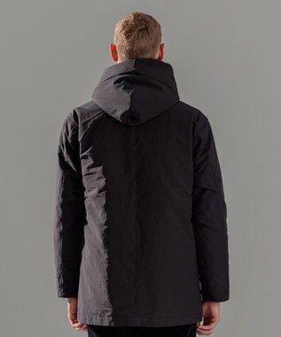 JOSEPH HOMME パウダーピーチクロス　 3WAYフードコート ブラック系