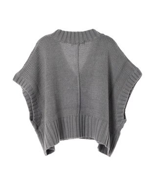 Green Parks ・ＳＵＧＡＲ　ＳＰＯＯＮ　ショートニットベスト Gray Mixture