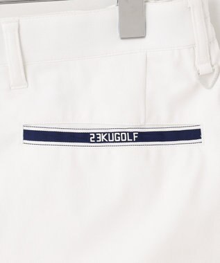 23区GOLF 【MEN】【防透/撥水ストレッチ】スケトラドビー ハーフパンツ ホワイト系
