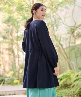 ANY ドロストピケカーディガン ネイビー