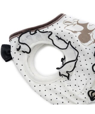 PET PARADISE ディズニー ミニーマウス クール ワンピース 《ドット柄》 小型犬 ホワイト