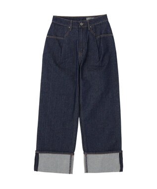AMERICAN HOLIC ミドルオンスロールアップデニムパンツ One Wash