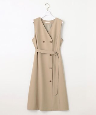 ANY SIS L 【2WAY】ジレラップ ワンピース ベージュ