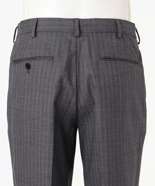 J.PRESS MEN 【ESSENTIAL CLOTHING】ラスティックストライプ スーツ ライトグレー系1