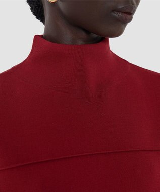 JOSEPH コンパクトミラノ　ニットトップ Cherry