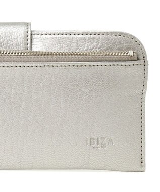 IBIZA やぎ革　マルチケース シルバー