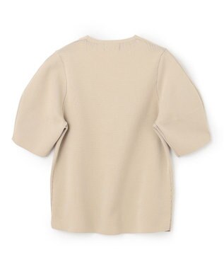 uncrave 【UVカット】サスティナブルUV ボリュームスリーブニット ベージュ