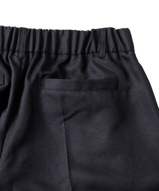 WEGO ワイドストレートスラックス ブラック