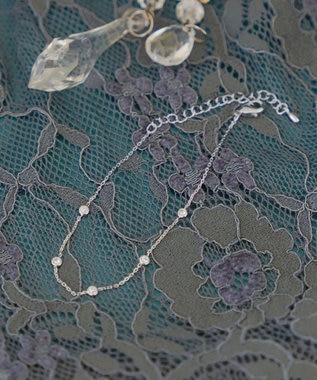 Tiaclasse ストーンチェーンブレスレット