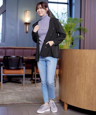 Tiaclasse 【新色追加・洗える】マウンテンフレアパーカー ブラック