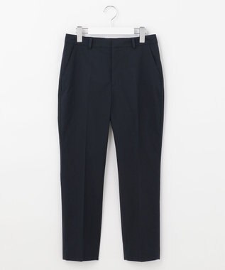 J.PRESS LADIES 【洗える・撥水・防汚】コットンFITTYシャーク テーパード パンツ ネイビー系
