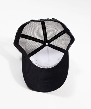 WEGO クロススタッズメッシュキャップ ブラック