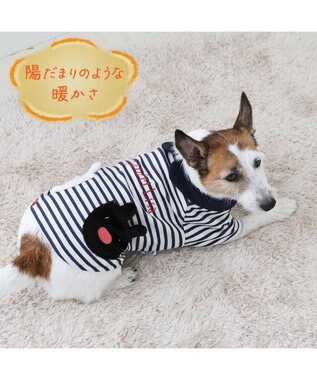 PET PARADISE リサとガスパール ペティヒートDAN Tシャツ 《ボーダー 縞柄》小型犬 ボーダー 縞柄