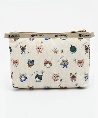 LeSportsac COSMETIC CLUTCH/プレイフルキャッツ プレイフルキャッツ