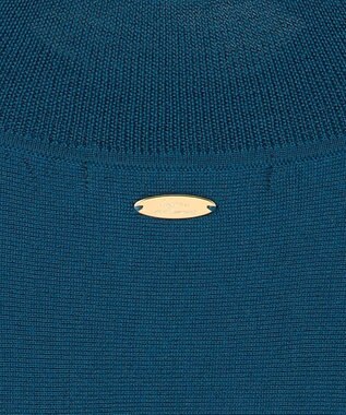 23区 【洗える】ウールギャザー ドルマンスリーブ ニット ピーコックグリーン系