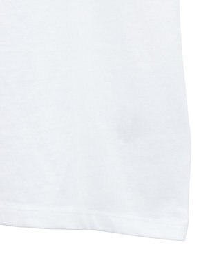 AMERICAN HOLIC ボックスロゴ箔プリントＴシャツ Off White