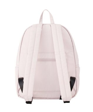 Maison de FLEUR 撥水加工レースアップリボンリュック Grayish Pink