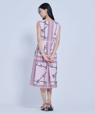 TOCCA RUBAN CARRE ドレス ピンク系5