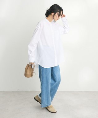CRAFT STANDARD BOUTIQUE 2WAYサロペットデニムパンツ Light Indigo
