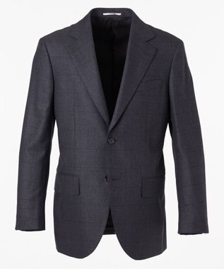 J.PRESS MEN 【ESSENTIAL CLOTHING】ムリネグレナカートチェック スーツ/総裏 グレー系3
