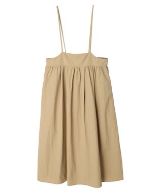 AMERICAN HOLIC 丈違い２ＷＡＹバックリボンワンピース Beige