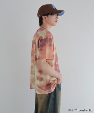 Green Parks ＳＴＡＲ　ＷＡＲＳ／タイダイ半袖ＢＩＧＴＥＥ Orange