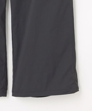 ANY 【ウエストゴム】撥水ナイロンベイカーパンツ スミクロ