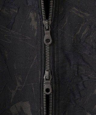 JOSEPH HOMME 【新柄】モロッカンジャガード ジップアップブルゾン ブラック系5