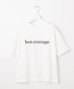 自由区 【洗える】ボンクラージュロゴ Tシャツ オフ