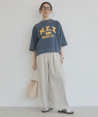 WEGO 【ANGIE VINTAGE】ワイドイージーパンツ ホワイトその他
