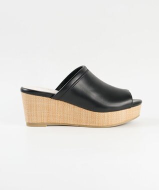 BONTRE 【pied du lapan/ピエドラパン】ストレッチミュールサンダル/50755ZI ブラック