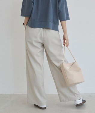 WEGO 【ANGIE VINTAGE】ワイドイージーパンツ ホワイトその他