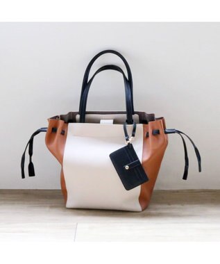 UNBILLION カシュカシュ cachecache / サイドドロストA4トートバッグ