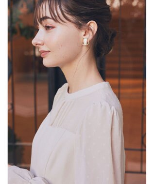 earth music&ecology シアードットドッキングワンピース Beige